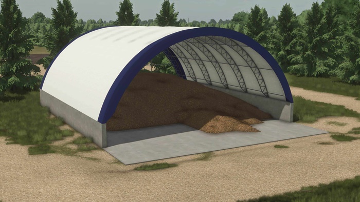 FS25 - Bale Hoop Barns V1.0