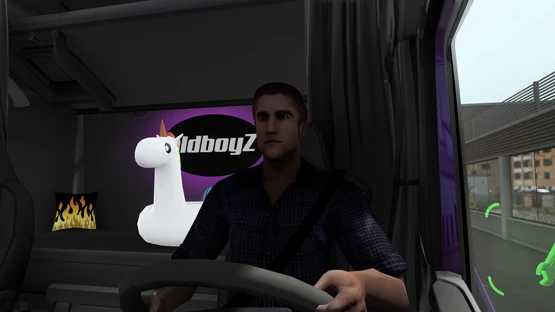 ETS2 - Jasper DAF 2021 Visible Driver V1.0