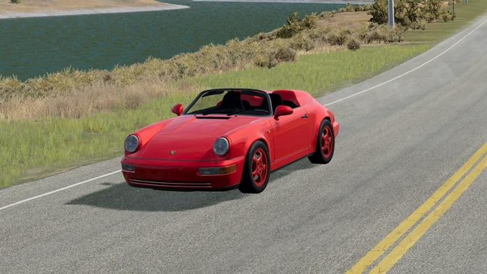 BeamNG – Porsche 911 Cabri