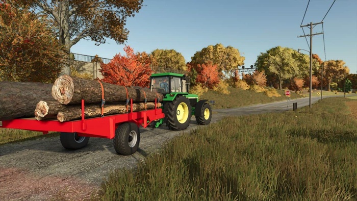 FS25 - Wood Trailer V1.0