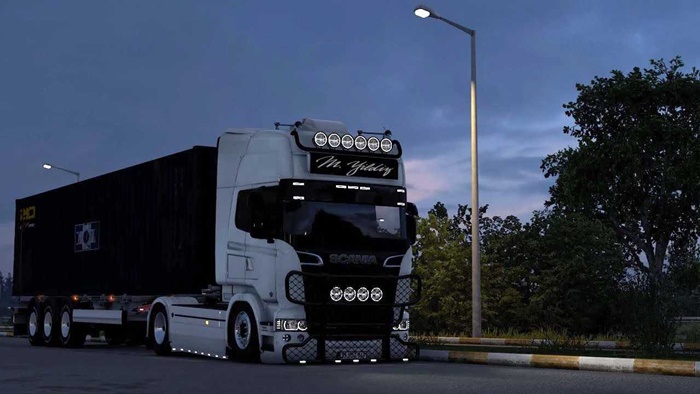 ETS2 - Scania D. Frimis Team Open Pipe V8 V2.1