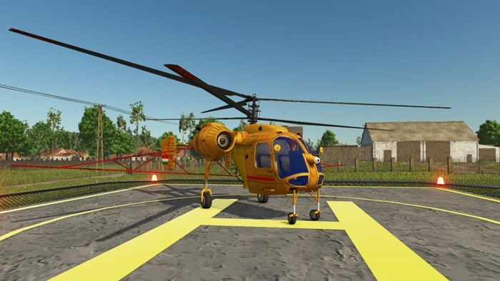 FS25 - Helicopter KA26 Fertilizer Sprayer V1.0