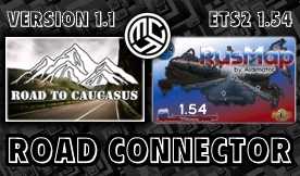 ETS2 - Road to Caucasus + RusMap [Aldimator] RC V1.1