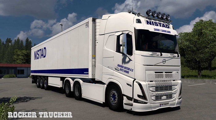 ETS2 - Magnus Nistad Transport AS Skin Pack V1.0