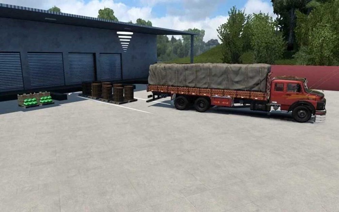 ETS2 - Invisible Cargo for Rigid Trucks V1.54