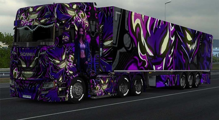ETS2 - No One Face Skin V1.0