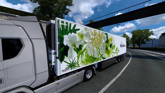 ETS2 - Chereau Trailer Noviflora Skin V1.0