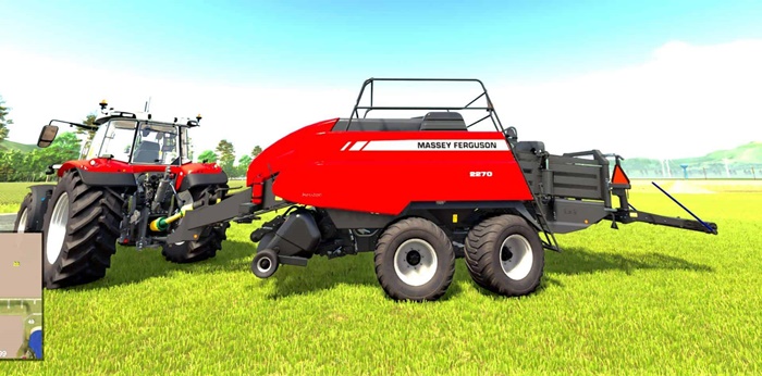 FS25 - Massey Ferguson 2270 Bailer USA V1.0