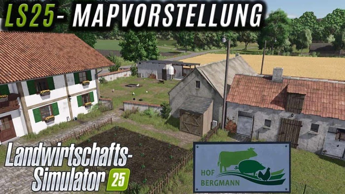FS25 - Hof Bergmann Map V1.1