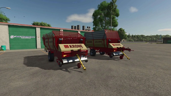 FS25 - Krone Turbo 2500 Trailer V1.0