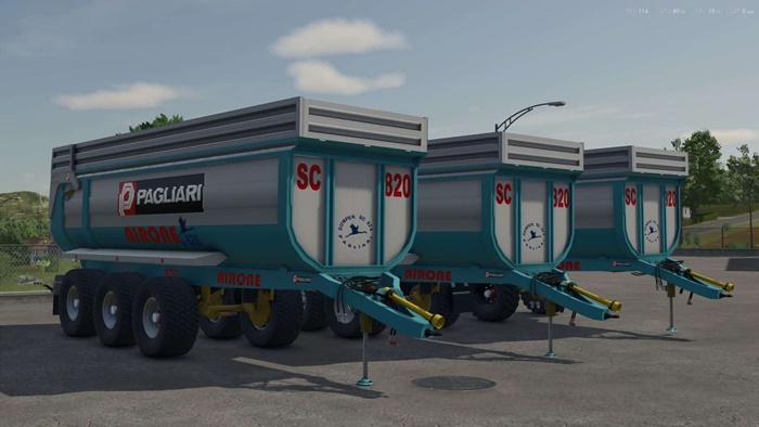 FS25 - Pagliari Airone SC 820 Trailer V1.2