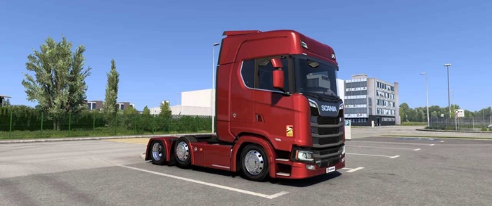 ETS2 - Low Deck Chassis Addon for Eugene Scania NG V1.7