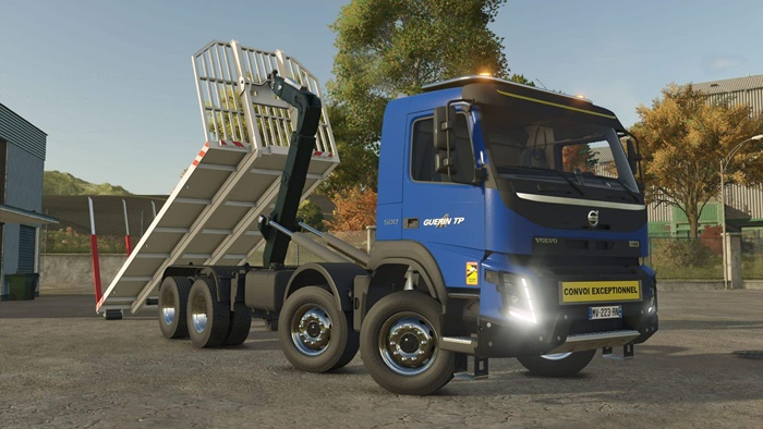 FS25 - Volvo FMX Ampiroll 8×4 Truck V1.1