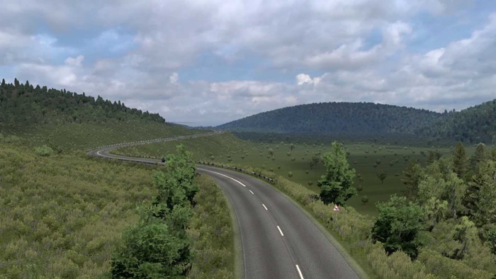 ETS2 - Road to Caucasus Map V1.6