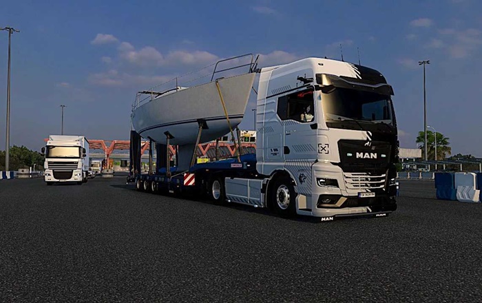 ETS2 - Volvo Aero X MAN TGX 2020 Skin V1.0