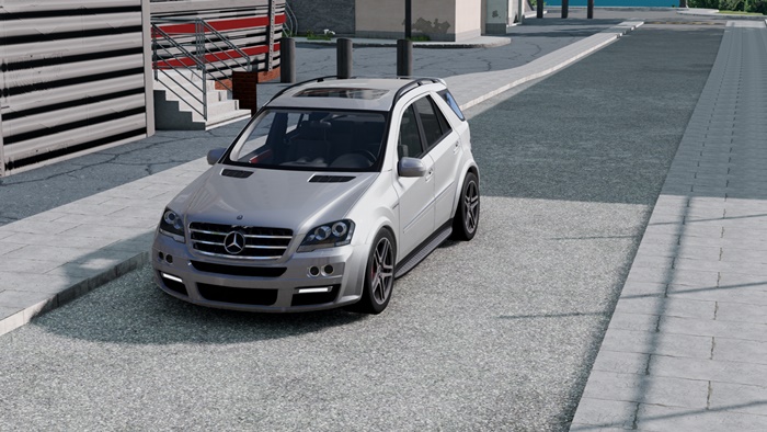 BeamNG – Mercedes-Benz ML-Class 2008-2011 V1.1