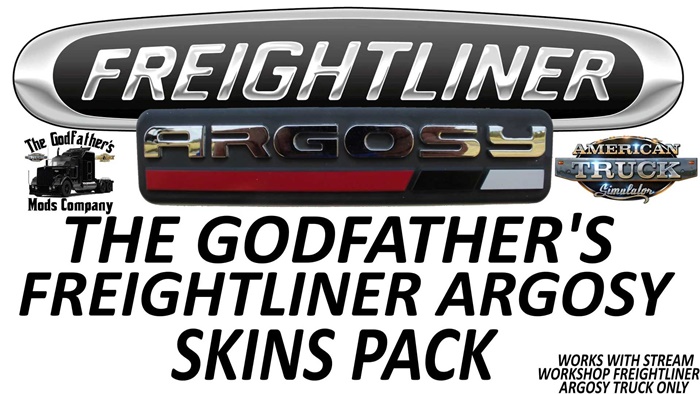 ATS - Freightliner Argosy Skins Pack V1.0