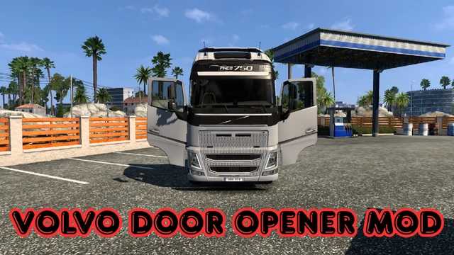 ETS2 - AIE Volvo Door Opener Mod V1.1