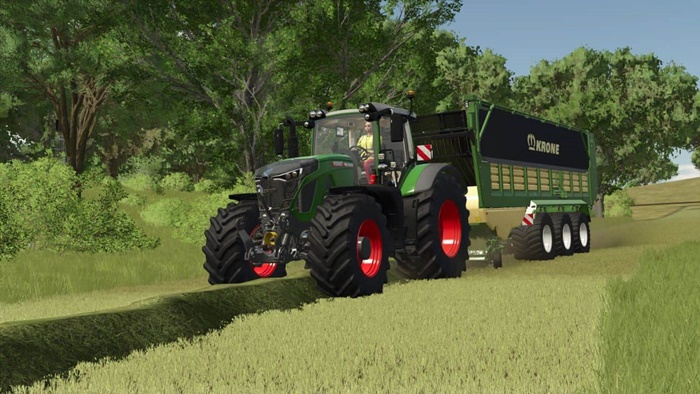 FS25 - Krone ZX 560 GD Trailer V1.0