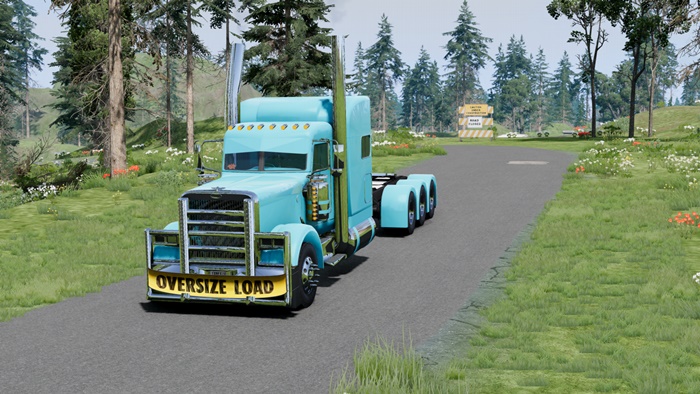 BeamNG – Peterbilt W900 MS Semi V2