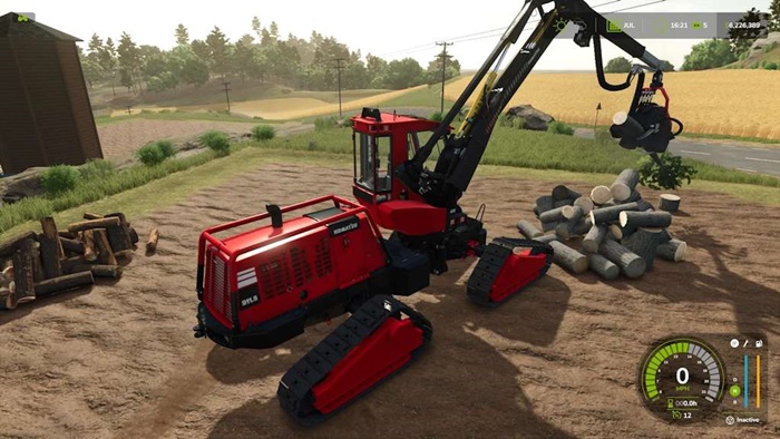 FS25 - Komatsu Harvester 911 V1.3