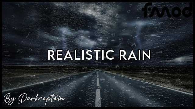 ETS2 - Realistic Rain V5.1