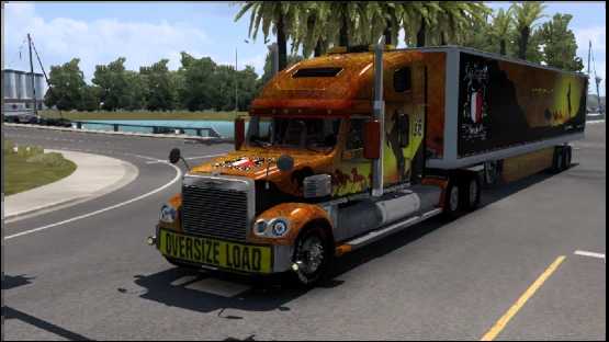 ATS - Freightliner Coronado Reworked Truck V1.0