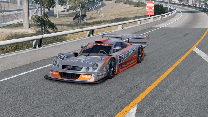 BeamNG – Mercedes-Benz CLK GTR AMG Coupe (C297) 1999