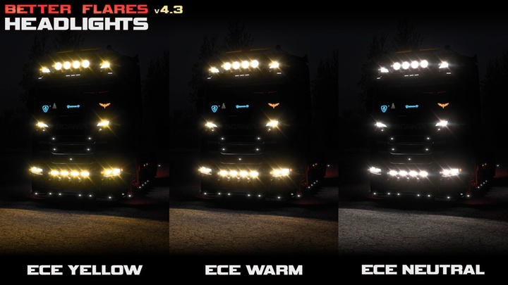 ETS2 - Better Flares V4.6