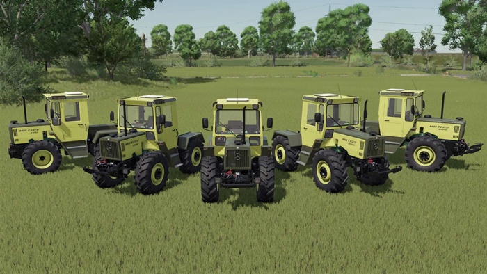 FS25 - Mercedes-Benz MB-Trac Series V1.0