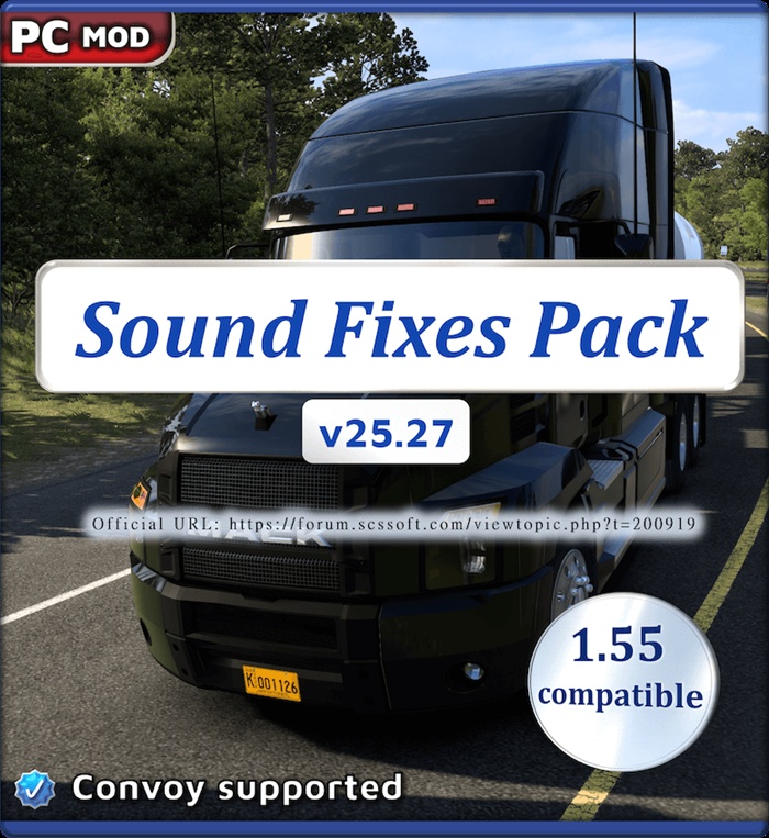 ETS2 - Sound Fixes Pack V25.27