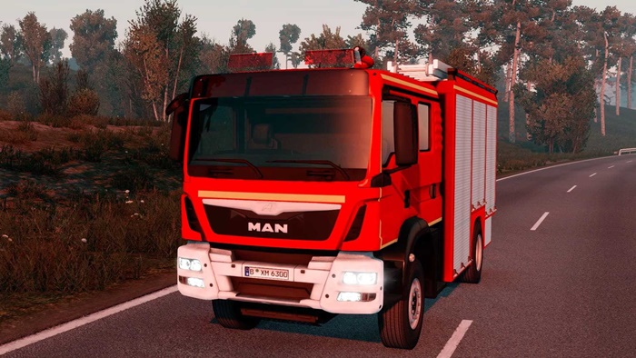 ETS2 - Man TGM Fire Truck V1.0
