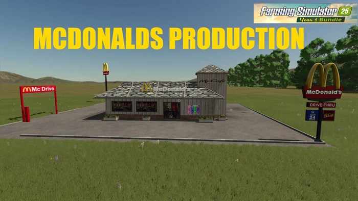 FS25 - McDonalds Production V1.0