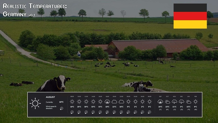 FS25 - Realistic Temperatures – Germany V1.0