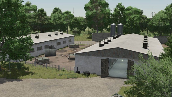 FS25 - Pig Farm Building Package V1.0