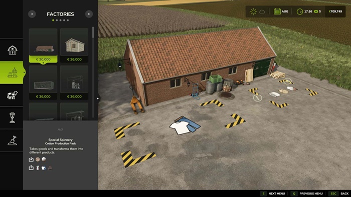 FS25 - Cotton Production Lite V1.0