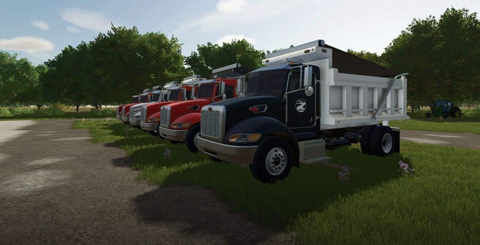 FS25 - Peterbilt 340 Dump Truck V1.0