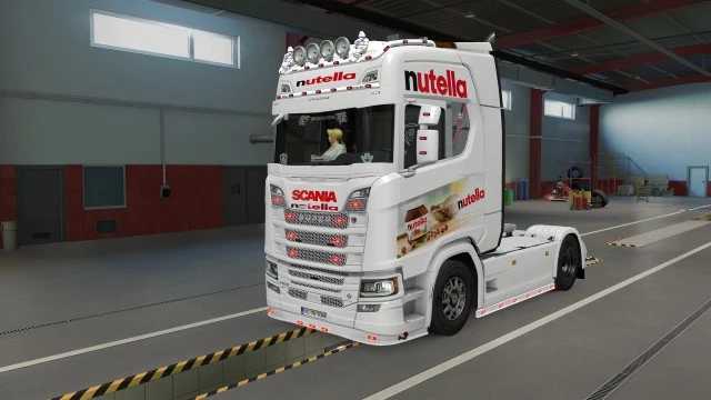 ETS2 - Scania S Nutella Skin V1.0