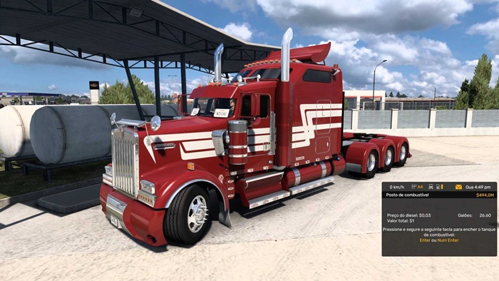 ATS - Free Fuel in The Garage V1.0