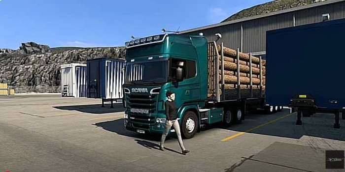 ETS2 - Scania V8 Straight Open Pipe V1.0