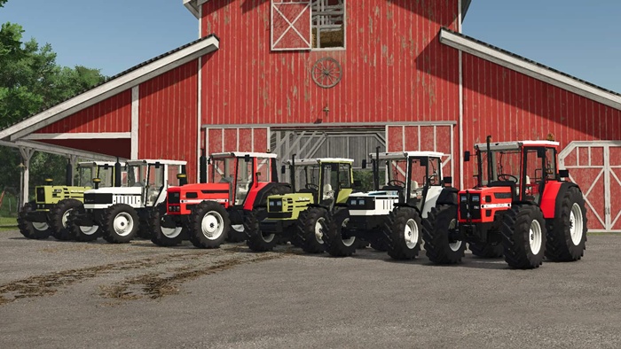 FS25 - Same Lamborghini And Hurlimann Tractor Pack V1.0
