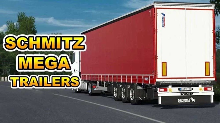 ETS2 - Schmitz S.CS Mega Trailers V1.2