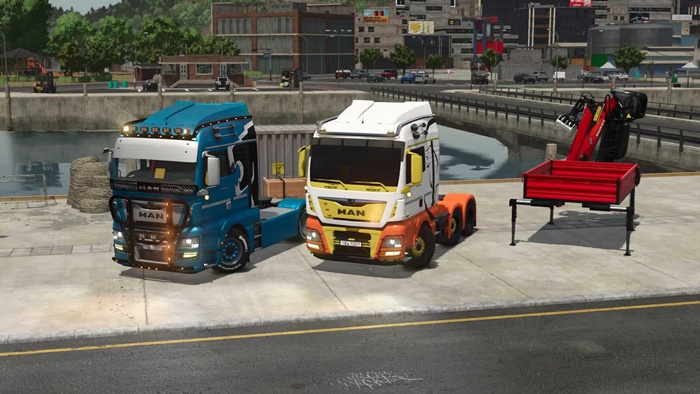 FS25 - MAN TGX Semi-Truck Pack V1.0