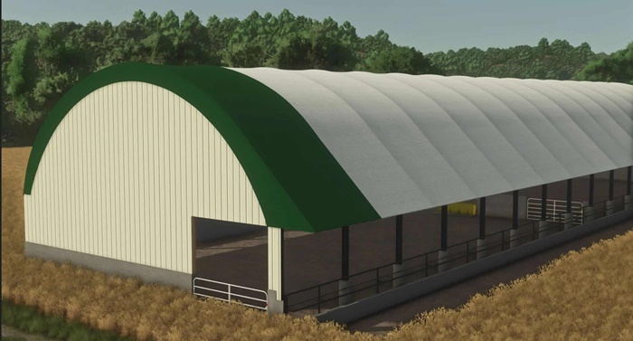 FS25 - Hoop Cattle Barn V1.0