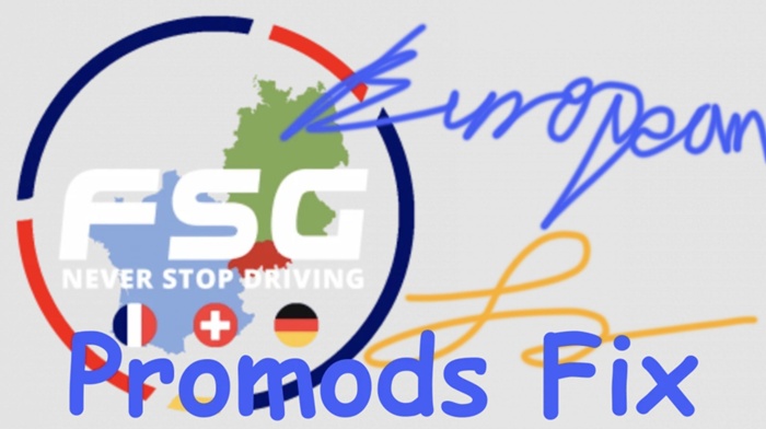 ETS2 - European FSG – Promods Fix V1.3