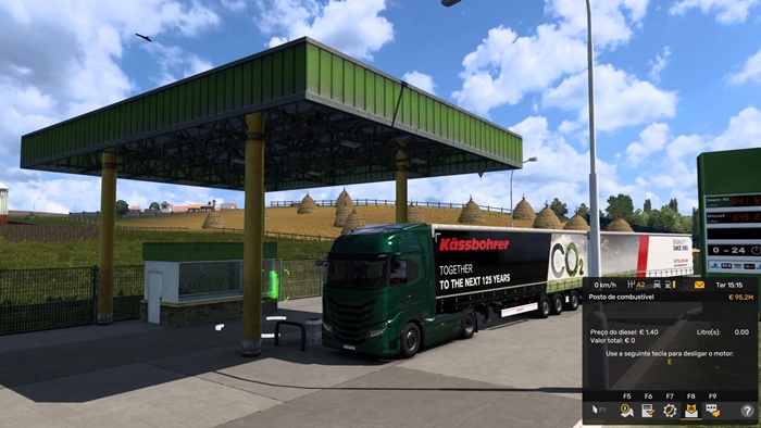 ETS2 - Fuelo EU Diesel Price - 22.06.2025