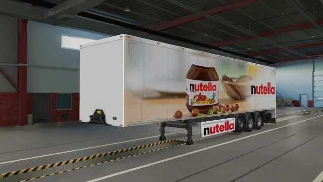 ETS2 - Nutella Trailer Skin V1.0