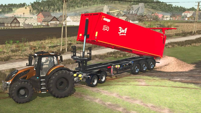 FS25 - Equipment Dolly Trailer V1.0