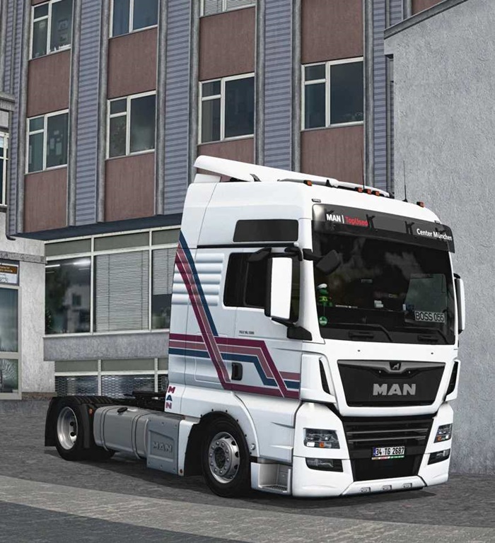 ETS2 - MAN TGX E6 by Gloover Custom Skin V1.0