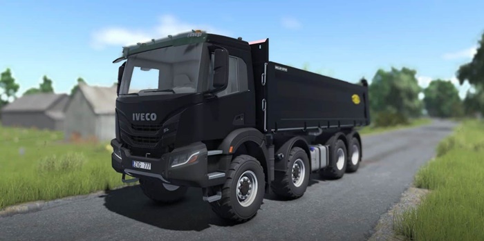 FS25 - Iveco X-Way 8X8 Meiller Kipper V1.0